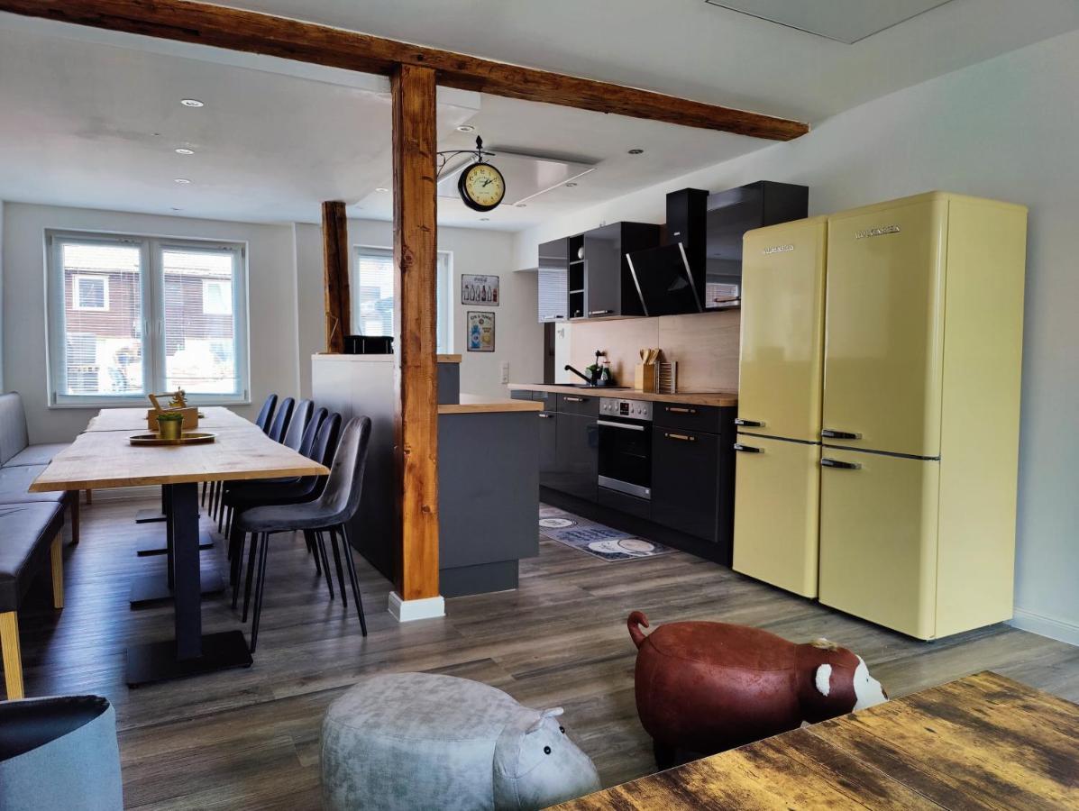 Tolles Schoenes Ferienhaus Mit Grosser Grillterrasse Fuer 12 Personen Im Harz سانكت اندرياسبرغ المظهر الخارجي الصورة